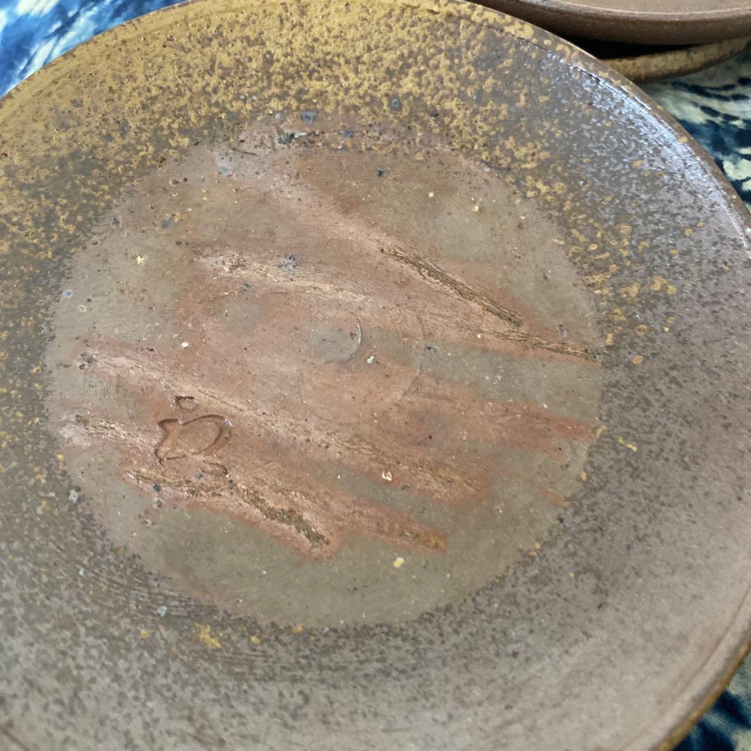 金重陶陽　備前　銘々皿　十客