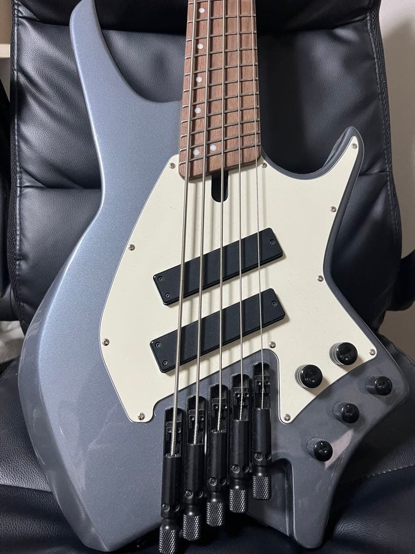 ベース HEX Guitars / NB505 Gunl Gray