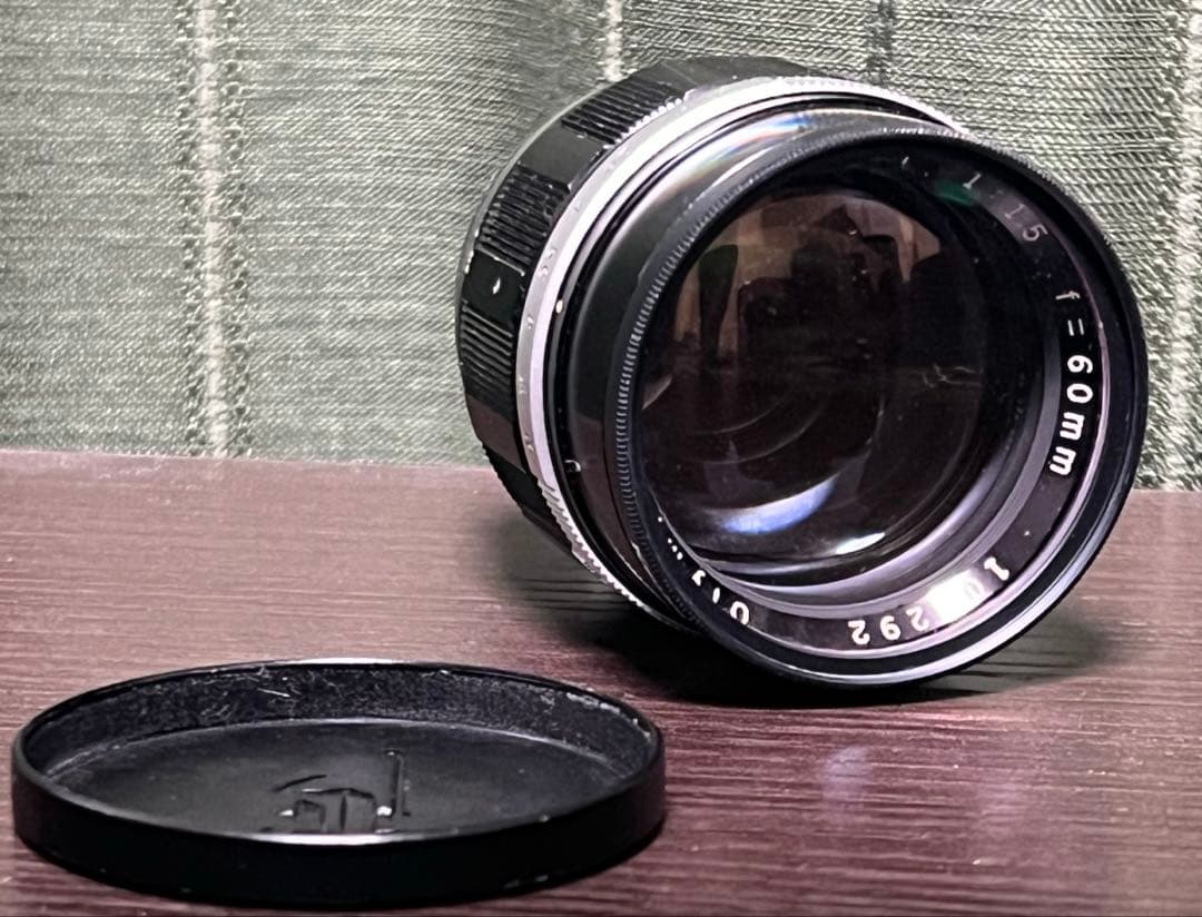 レンズ(単焦点) Olympus g.zuiko 60mm f1.5