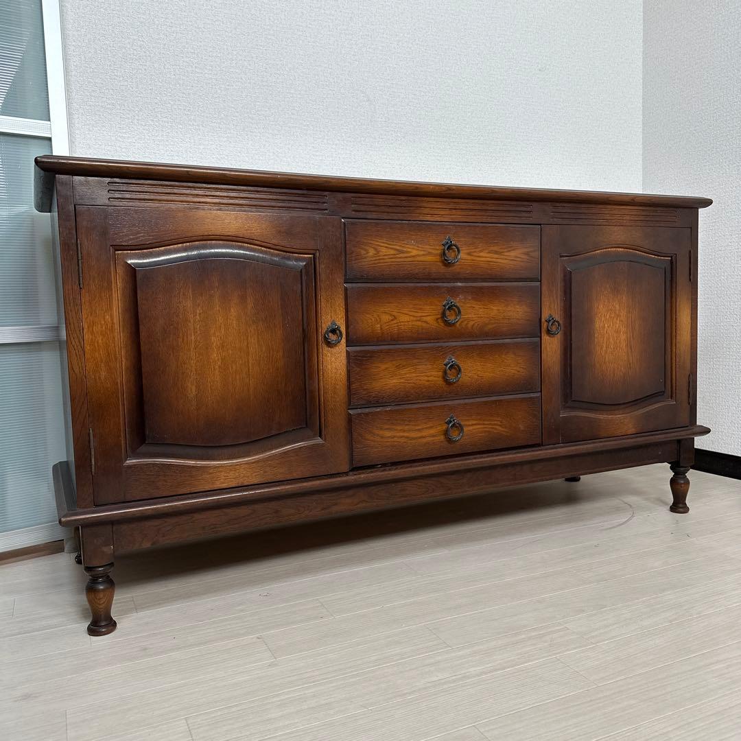 飛騨産業 オールド キツツキ 穂高 サイドボード リビングボード i4※