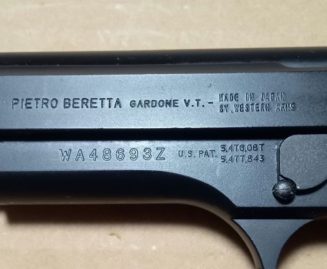 WAウエスタンアームズ製ベレッタM92FS