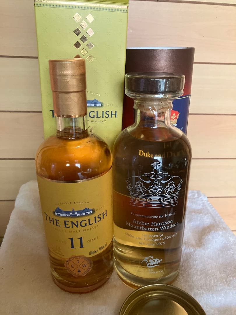 ザ　イングリッシュウイスキー　2本セット