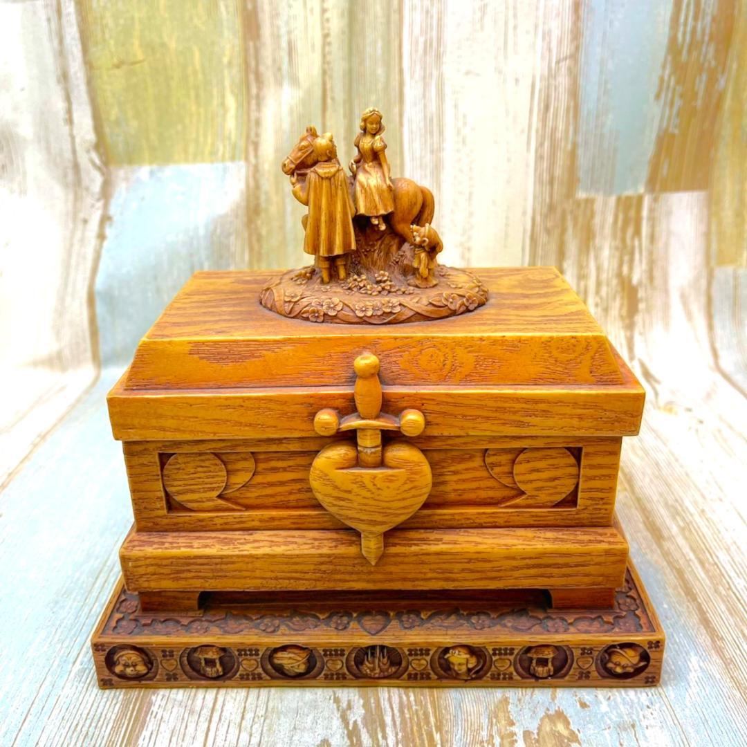 激レア★白雪姫 七人の小人  White 小物入れ 王子様★ディズニー