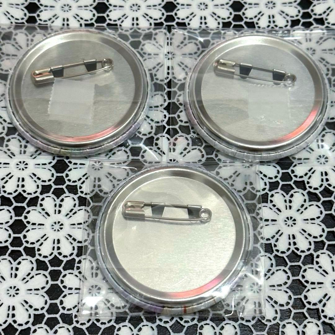 【終わりのセラフ】門脇聡 原画 缶バッジ クルル・ツェペシ 3点セット