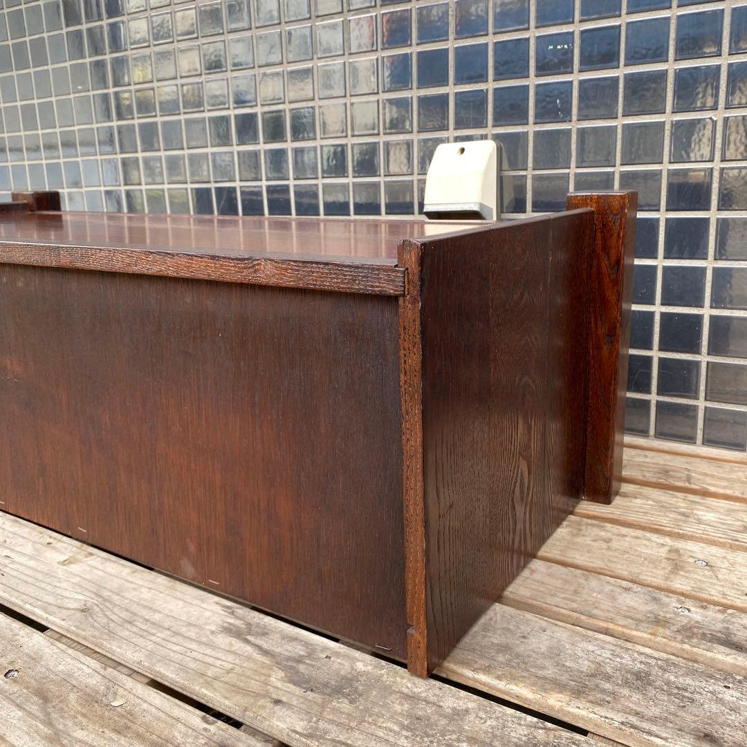 時代物 昭和レトロ 置き床 ローチェスト 飾り棚 文机 収納 古道具 古民家