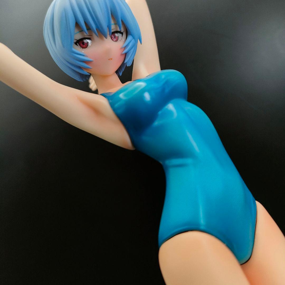 【希少】エヴァンゲリオン　綾波・レイ　スク水　アッセンブル・ヒロインズ　塗装完成