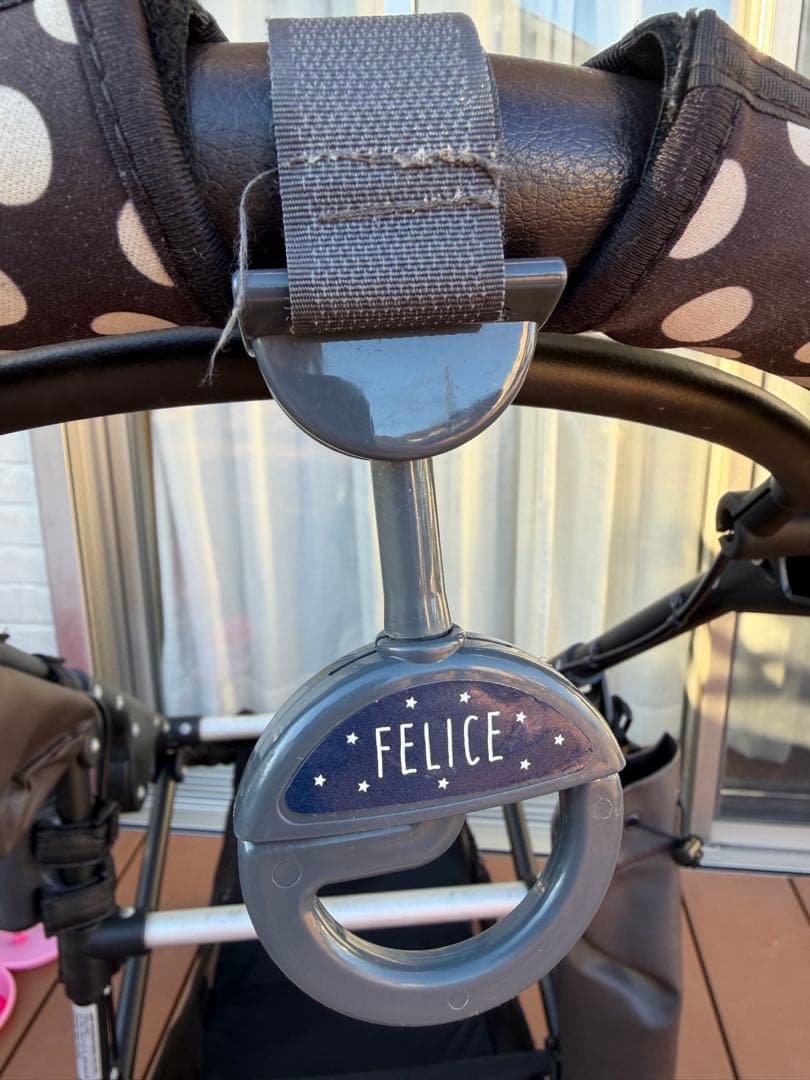 Air Buggy ペットカート フレームブレーキ付き 合皮レザーエスプレッソ