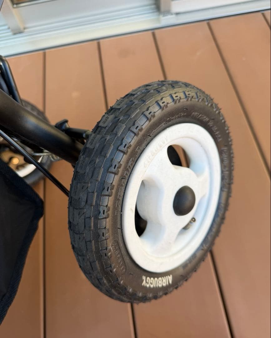 Air Buggy ペットカート フレームブレーキ付き 合皮レザーエスプレッソ