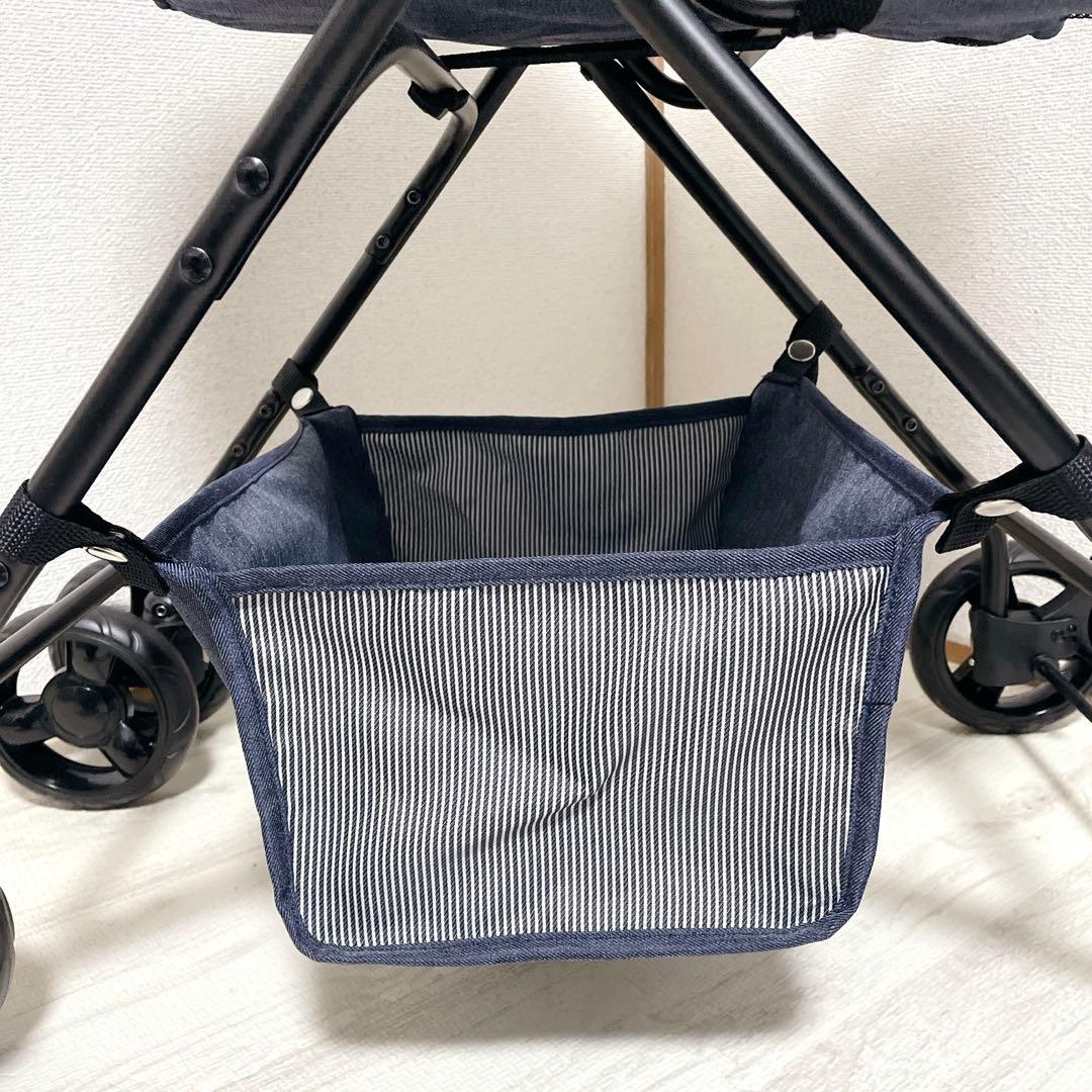 新品 タグ付き GEX わんわんカート スーパーライト 犬用カート デニム柄