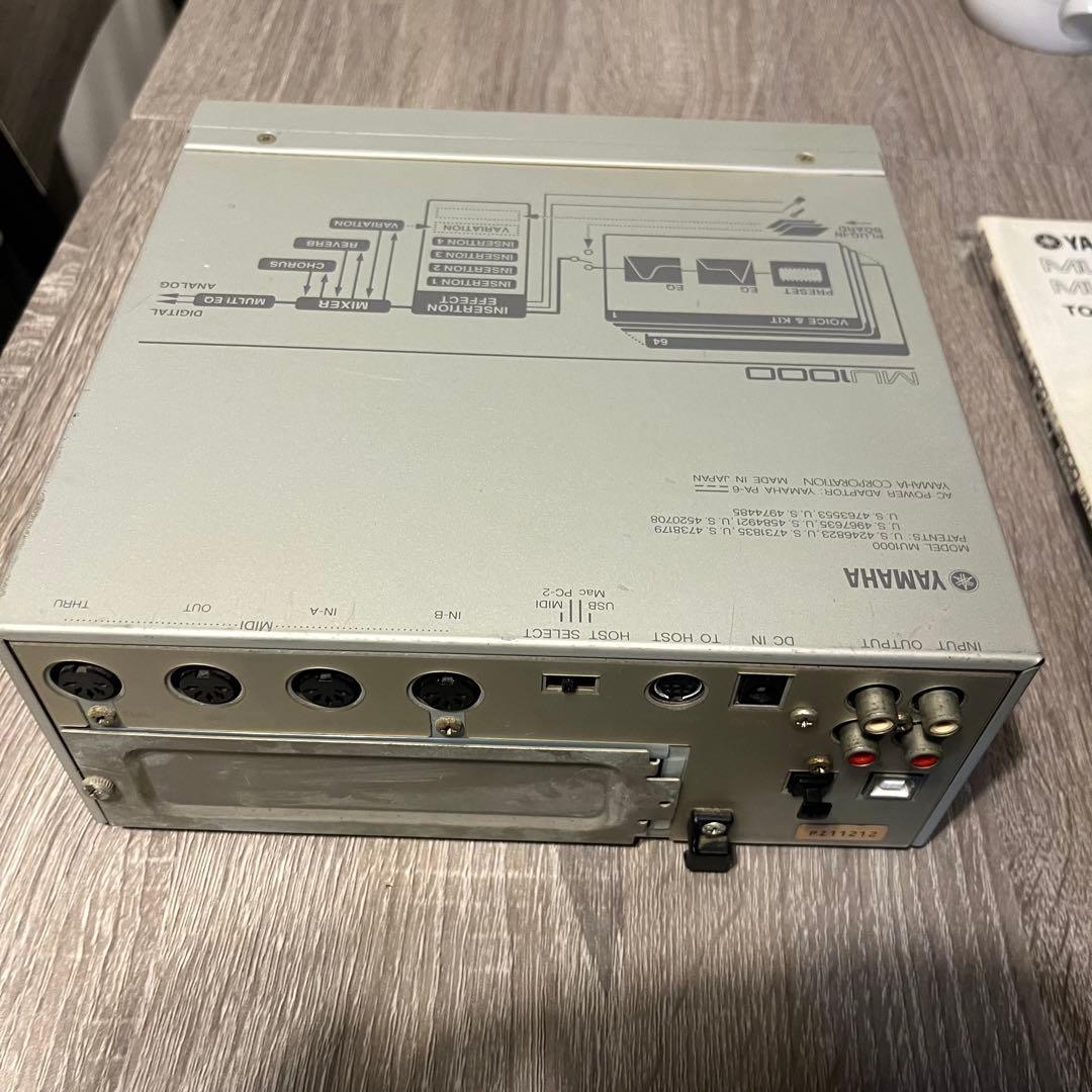 YAMAHA MU1000 音源モジュール