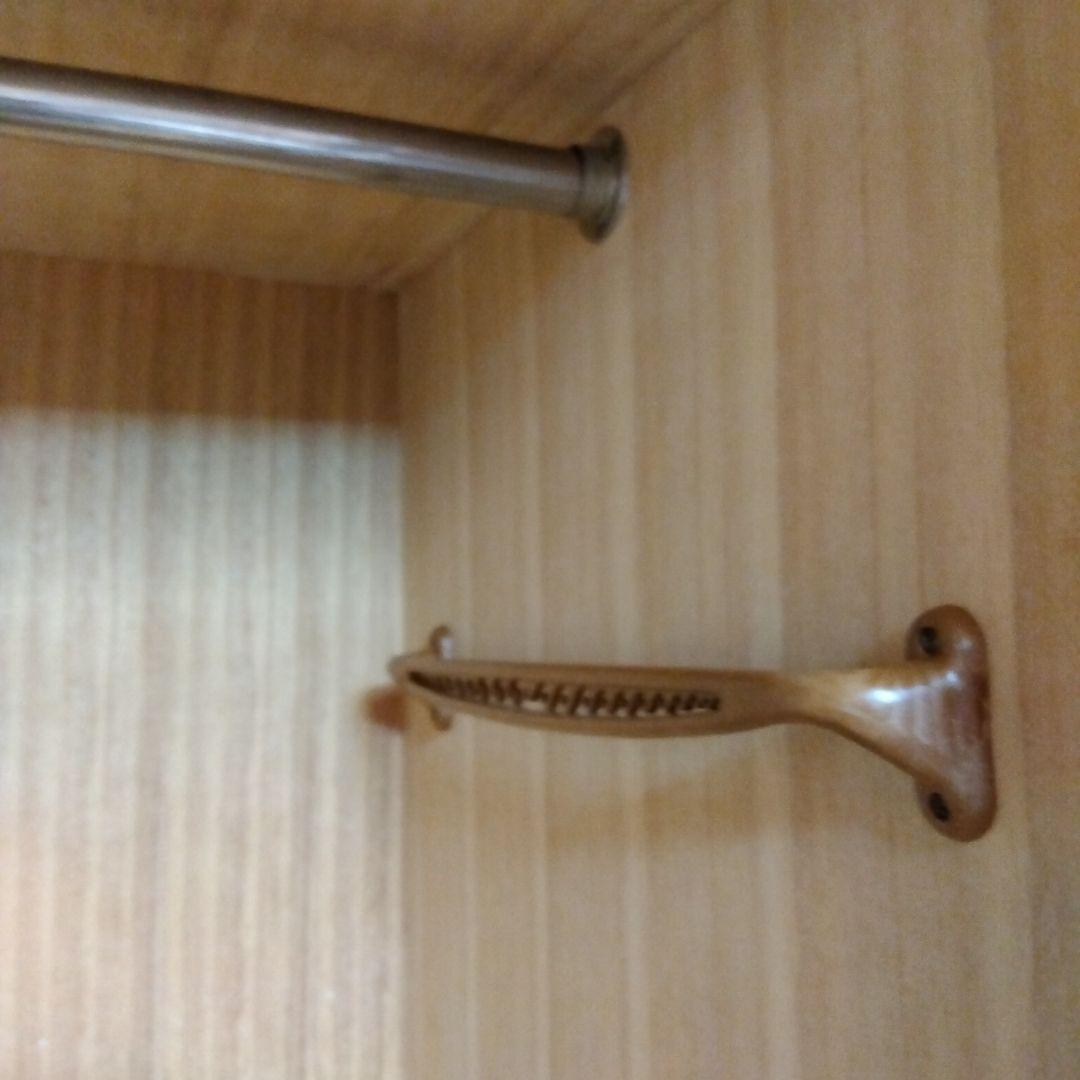 洋風和ダンス 高級婚礼家具 整理箪笥　昭和レトロ エンジ色 花柄