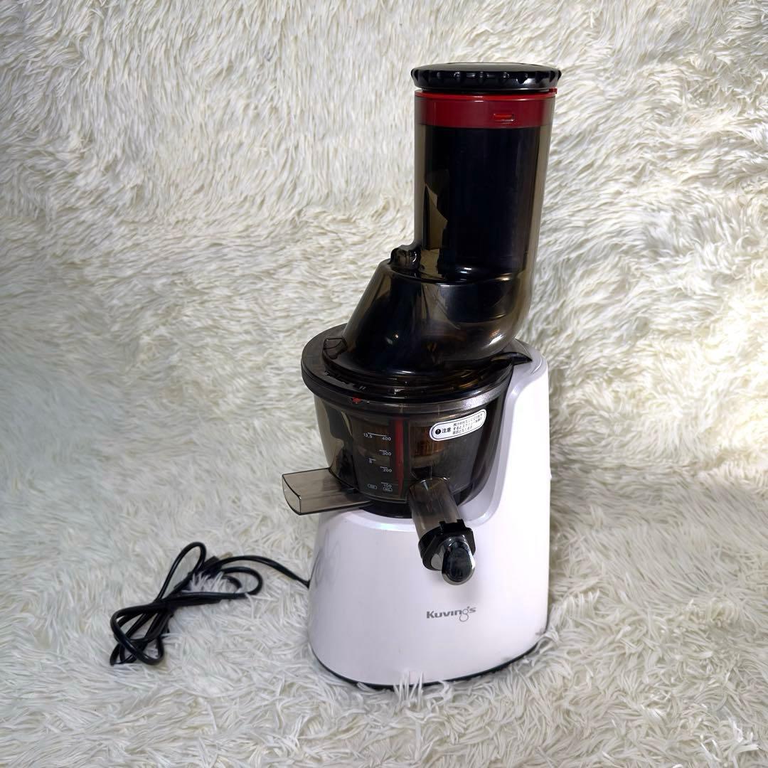 Kuvings スロージューサー ホワイト