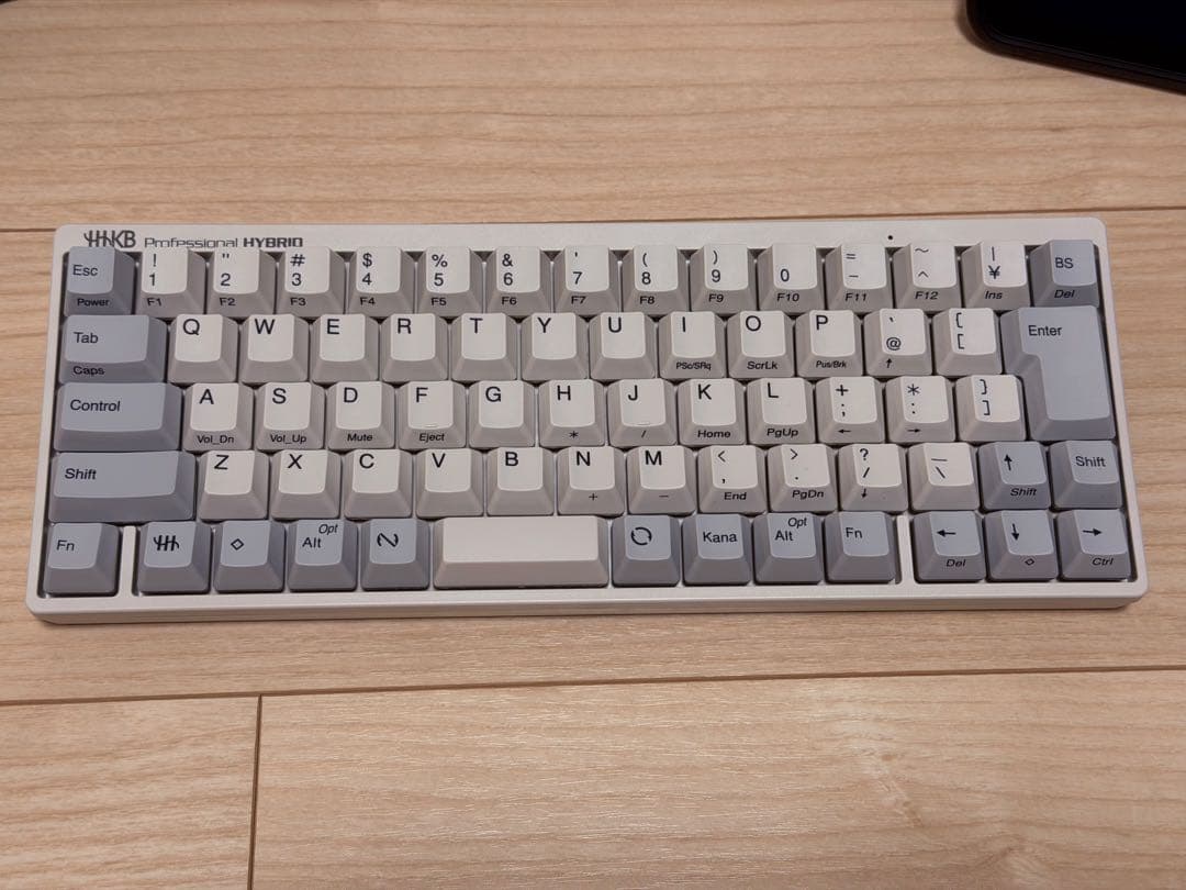 HHKB Professional HYBRID 日本語配列 白