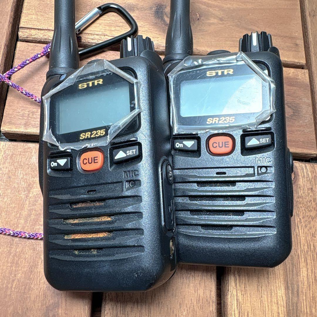 八重洲無線 SR235 特定小電力トランシーバー 防水 防塵 IPX8 IP6X