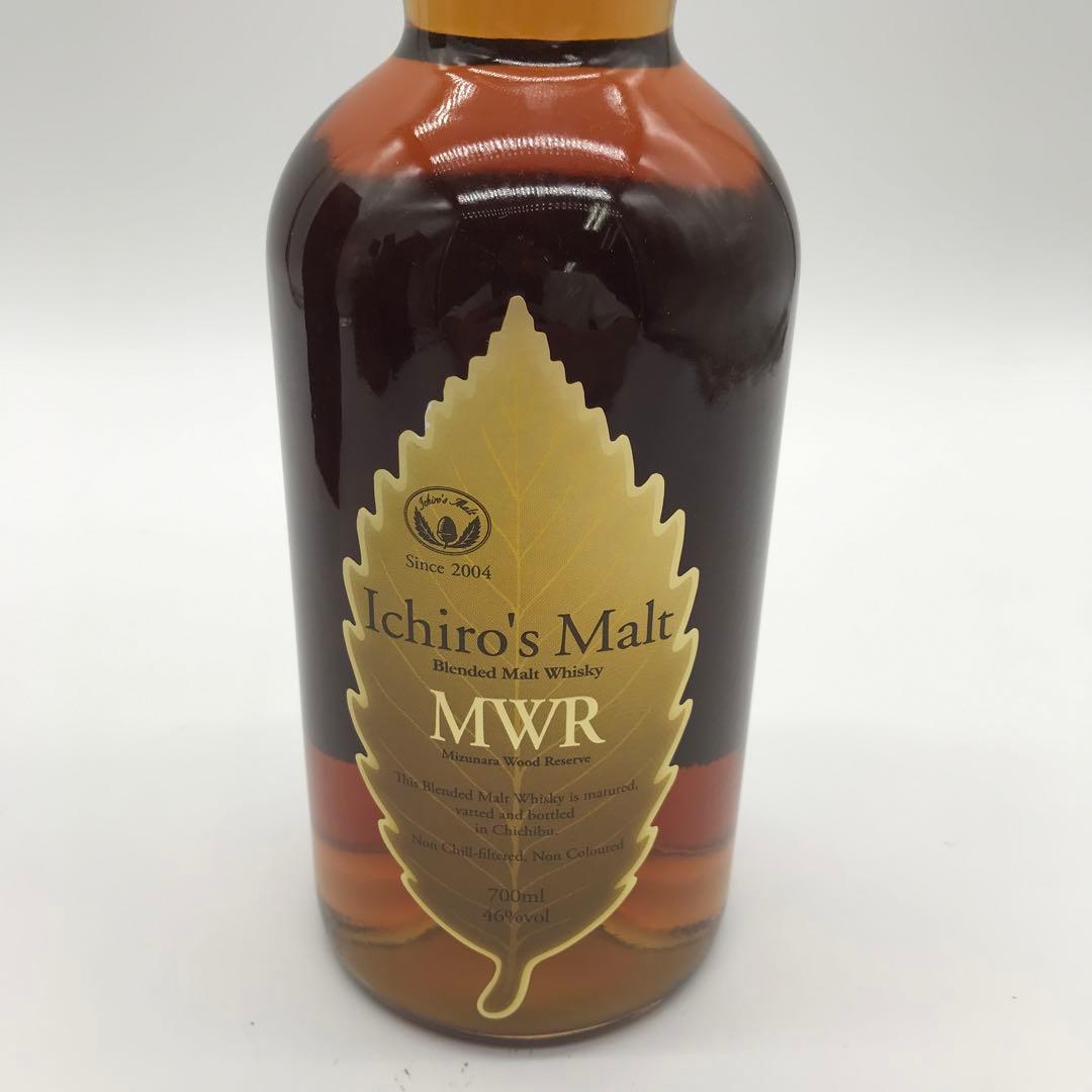 【新品未開封】イチローズモルト MWR リーフラベル 46度 箱あり K