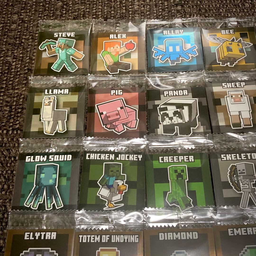 【全種セット】マイクラ ウエハース シール(35枚)