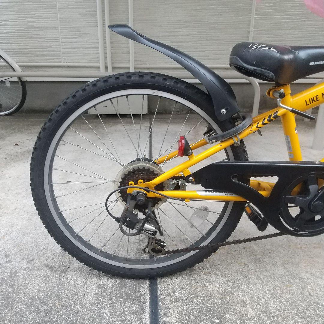 【海無し芳一 】キッズ自転車 変速ギア 22インチマウンテンバイク