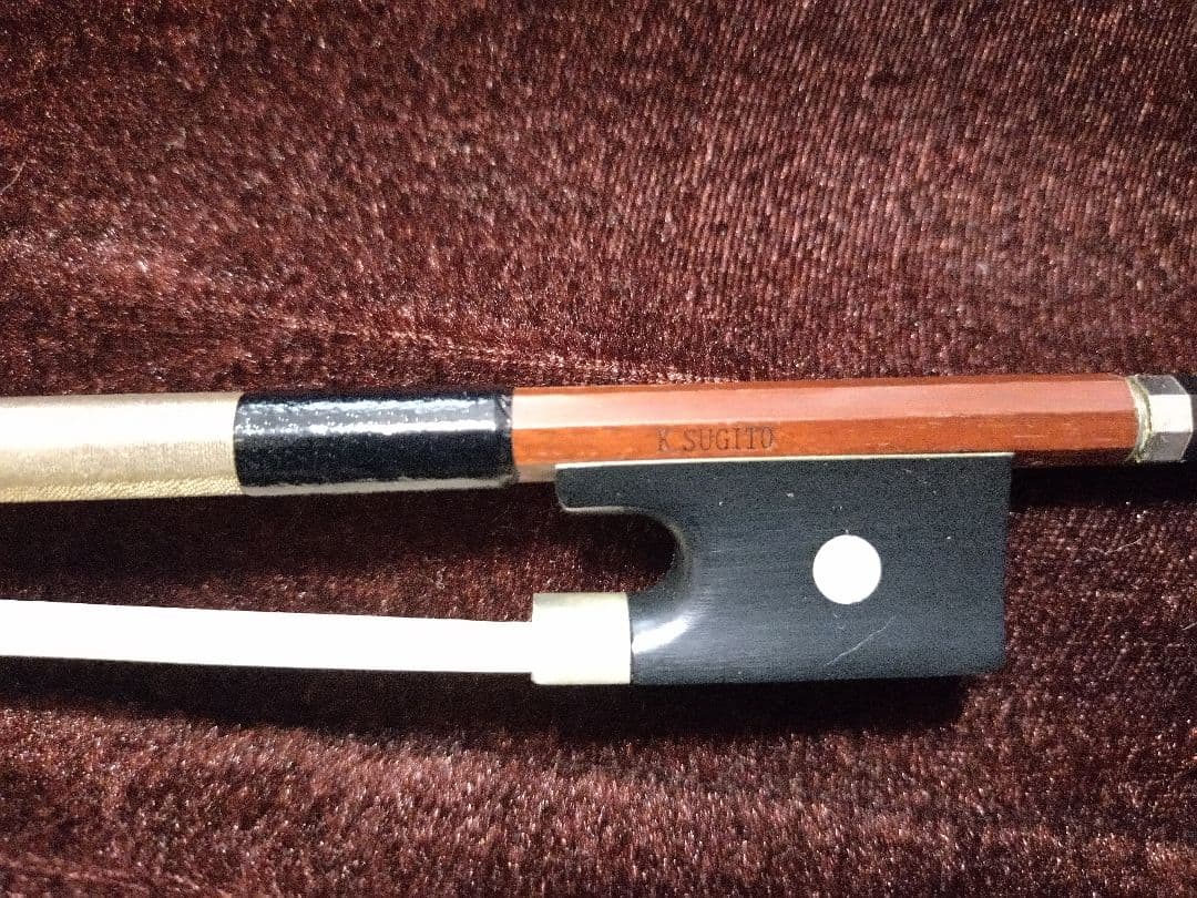 バイオリン　ピグマリウス　1/2　ST-3 杉藤 SUGITO 弓2本　肩当て