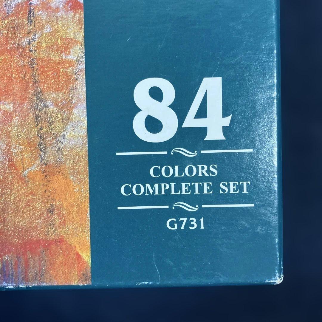 ホルベインガッシュ84色セットG731 （15ml）の使用品（欠品7点）