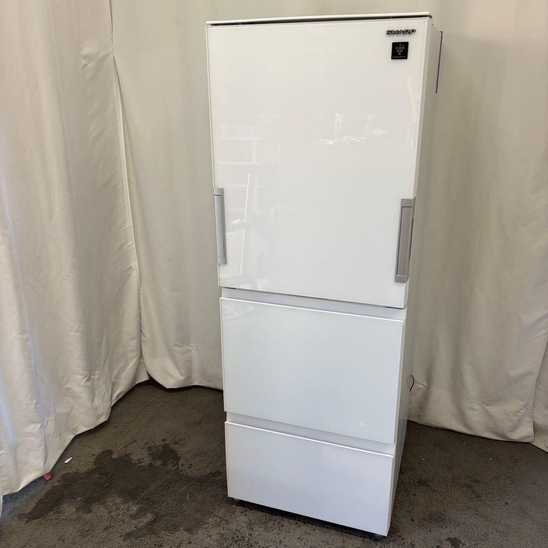 31❤️　冷蔵庫　300-400ℓ 　シャープ　大型　　両開き　綺麗　設置無料