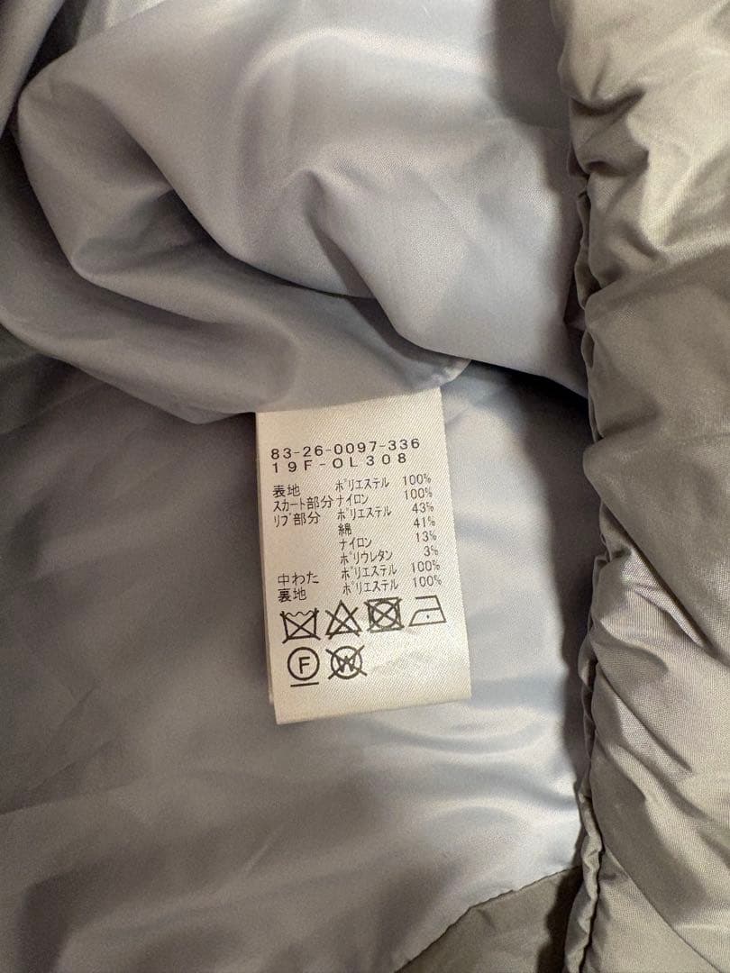 ビームスゴルフ　中綿ワンピース　ファーベスト　スカート レディース