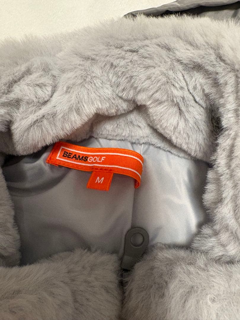 ビームスゴルフ　中綿ワンピース　ファーベスト　スカート レディース