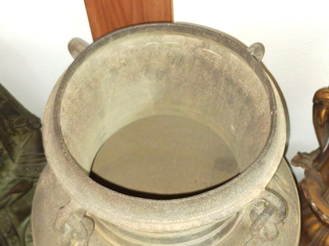 ♥値下げ！　新羅　土器　四耳　壺　レプリカ　骨董　古玩　出土　発掘品