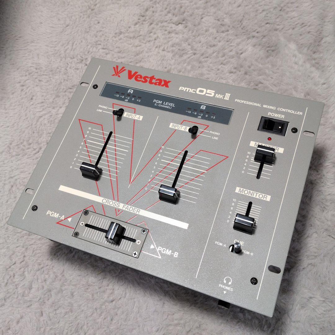 Vestax PMC05 MK III 美品 純正アダプター付き