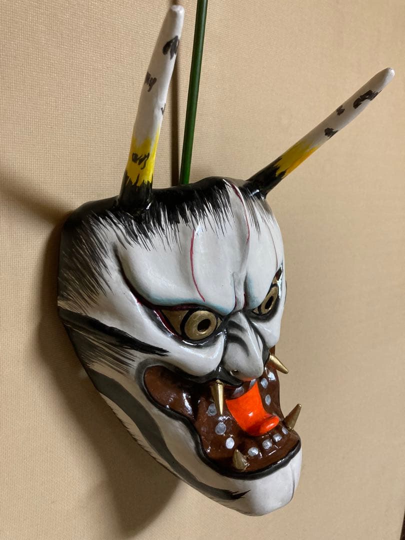 神楽面　般若　咥え面　No.44