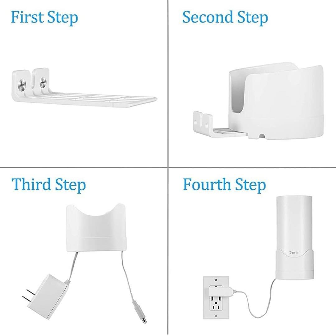 Deco M4 ルーター 省スペース 管理 コンセント マウントホルダー