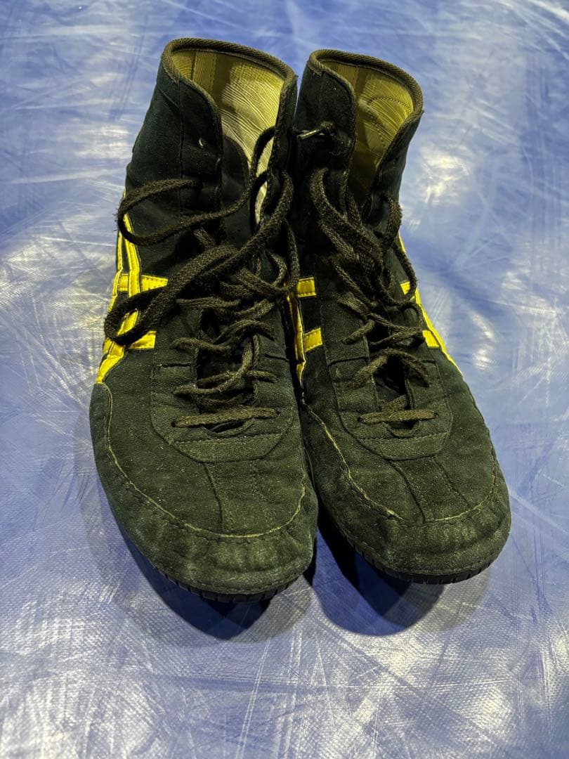 レスリング オーダーシューズ 28.0 黒金