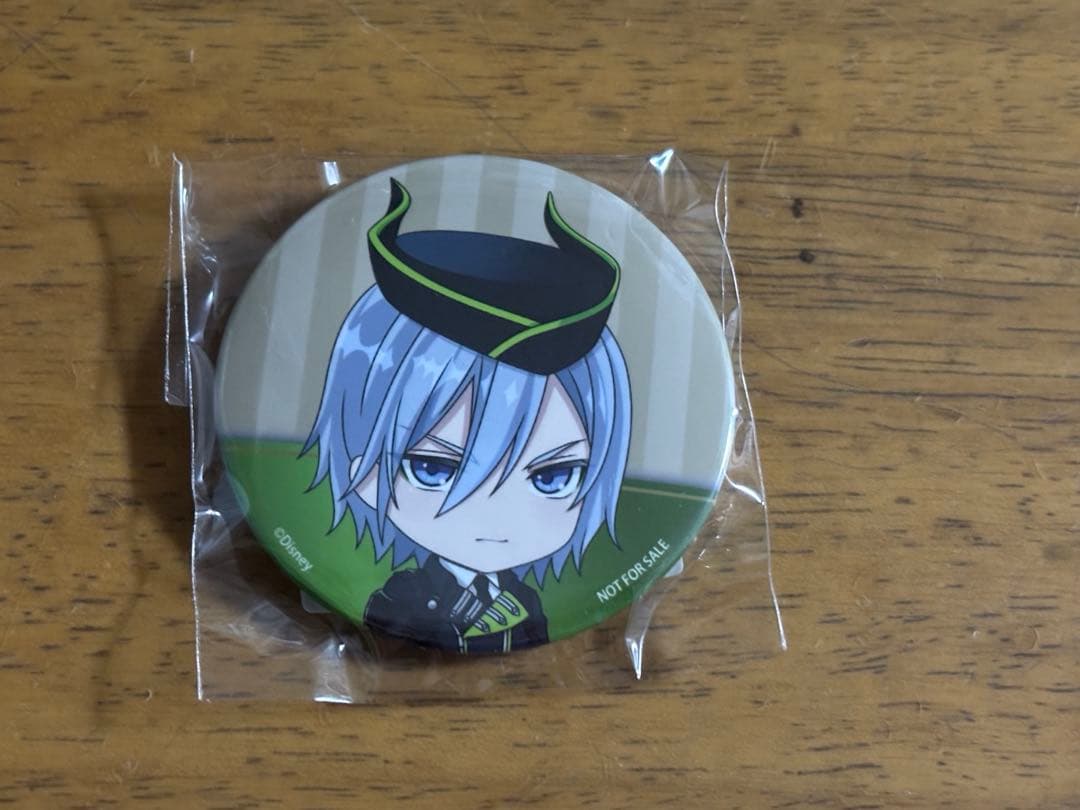 【未開封】ツイステッドワンダーランド ねんどろいど シルバー 特典 缶バッジ ①