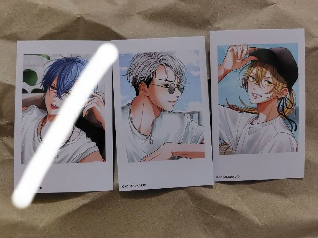 HNトレーディングチェキ風カード バースデーイラスト