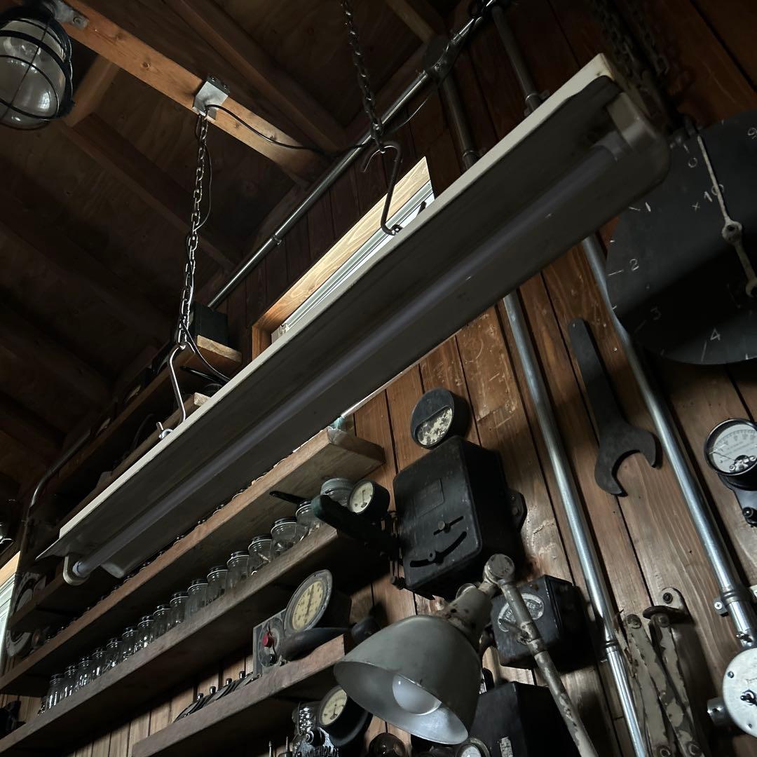 インダストリアル　ビンテージ　ランプ　1112