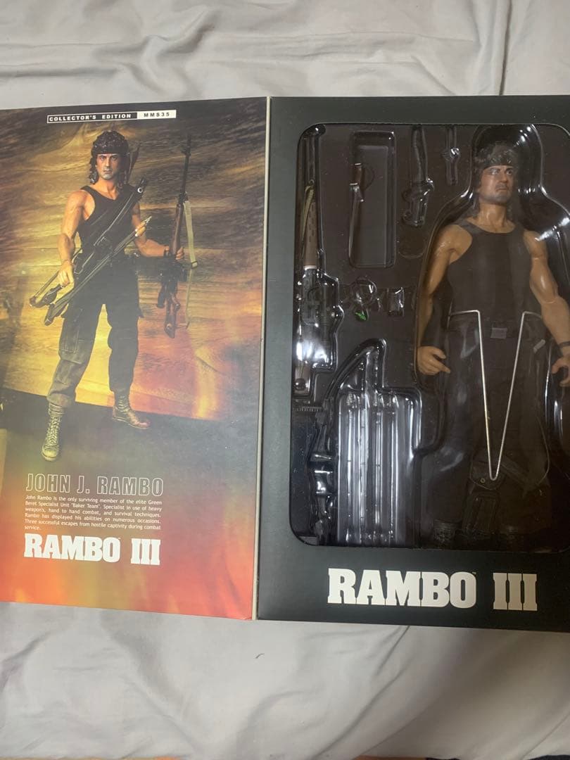 ホットトイズ1/6ランボーⅢフィギュア　シルベスタースタローン