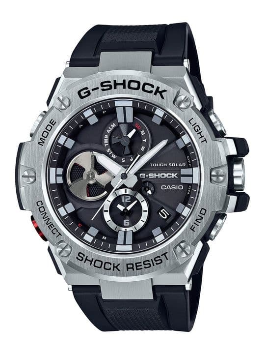ほぼ新品G-SHOCK⭐G-STEEL⭐GST-B100-1AJF