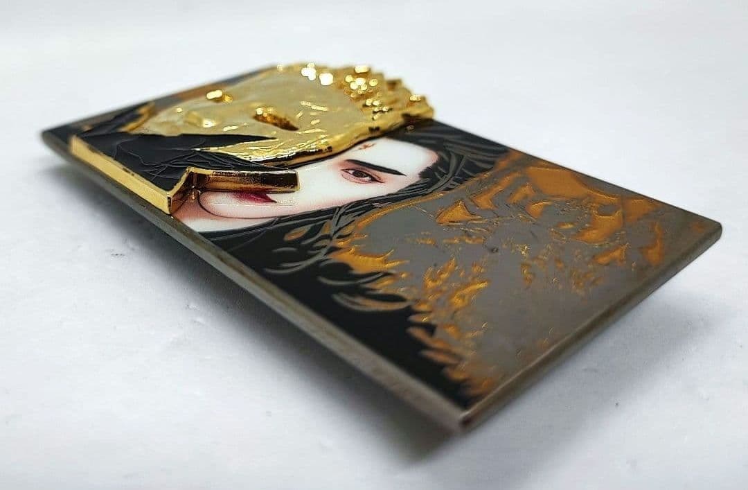 入手困難【 長月燼明】魔神・金属製ピンバッジ (羅雲熙 レオロー 澹台燼)