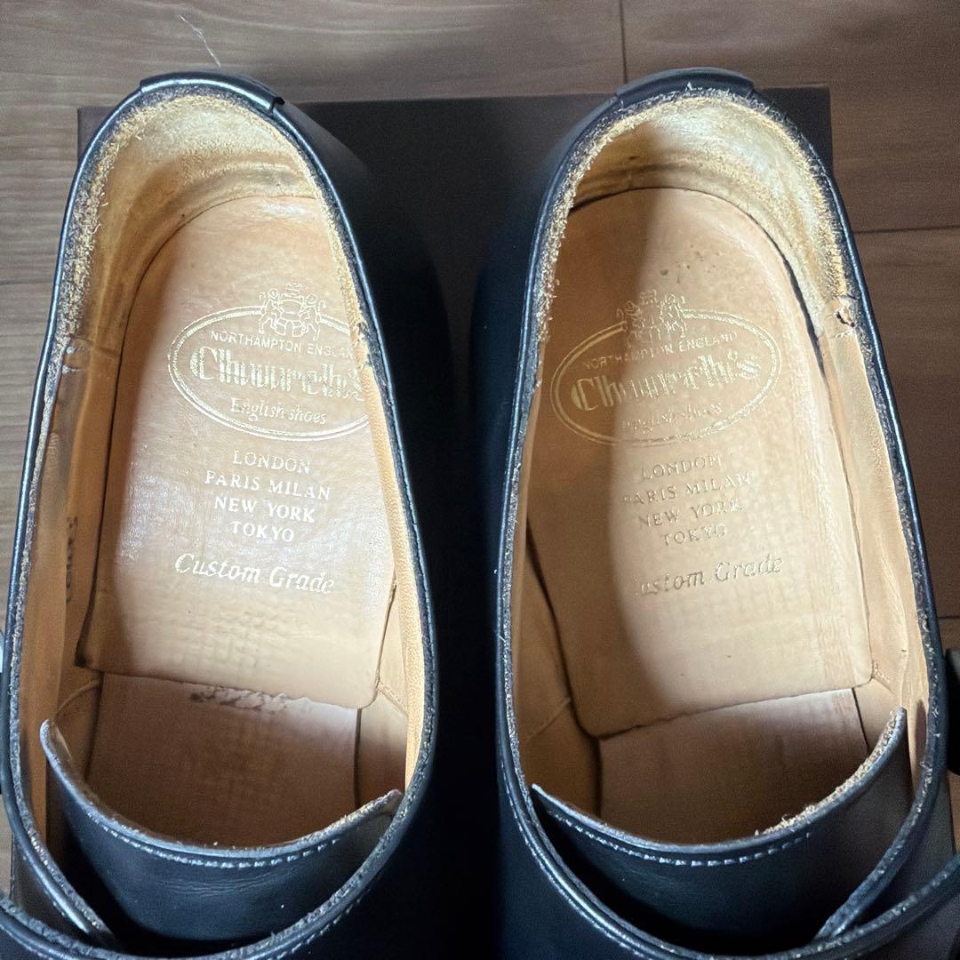【美品】Church’s Cowes 80F ダブルモンク 26.5cm