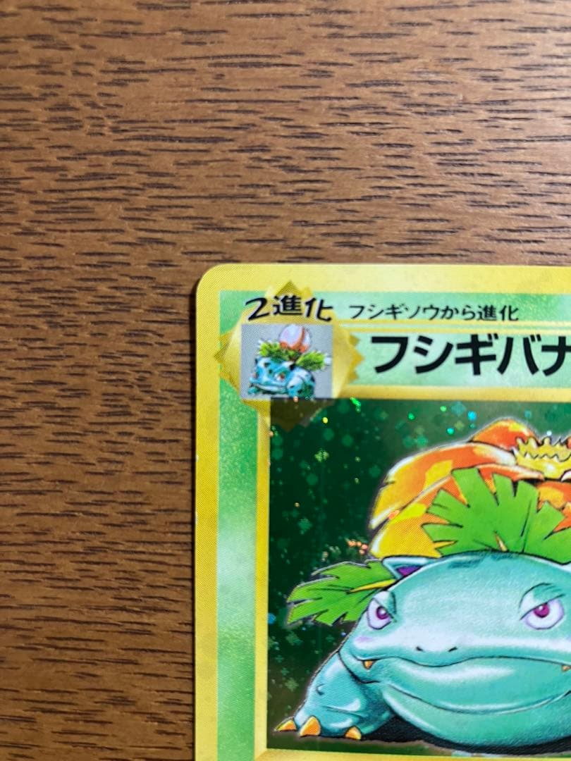 旧裏　ポケモンカード　フシギバナ(全面微ホロ)