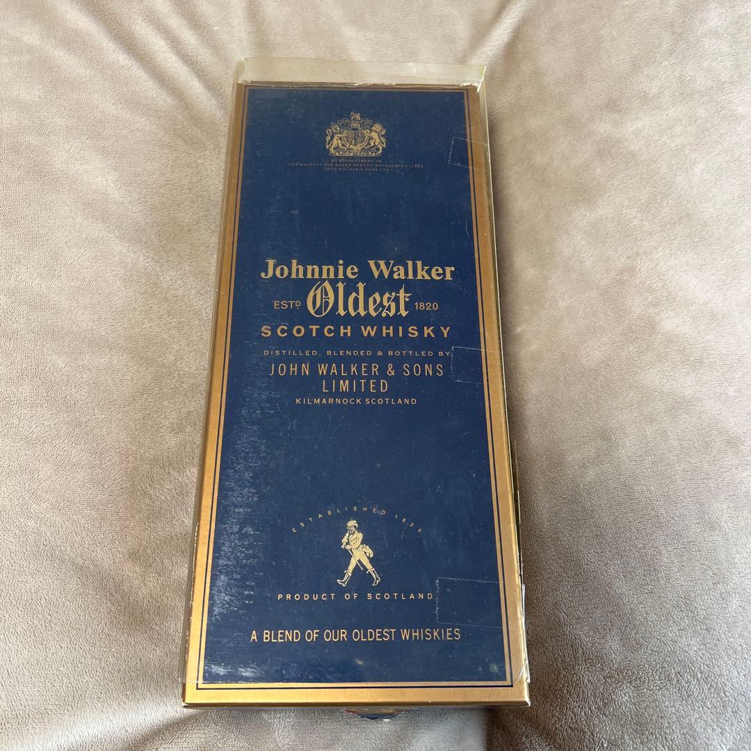 Johnnie Walker Blue Label スコッチウイスキー　角瓶付き