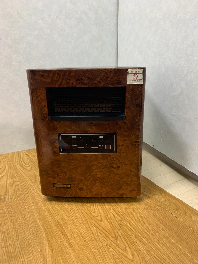 K☆224 EDEN PURE キャスター付 電気ストーブ