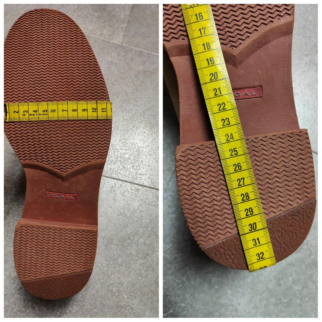 【REGAL】未使用品 リーガル プレーントゥスウェードシューズ サンドベージュ