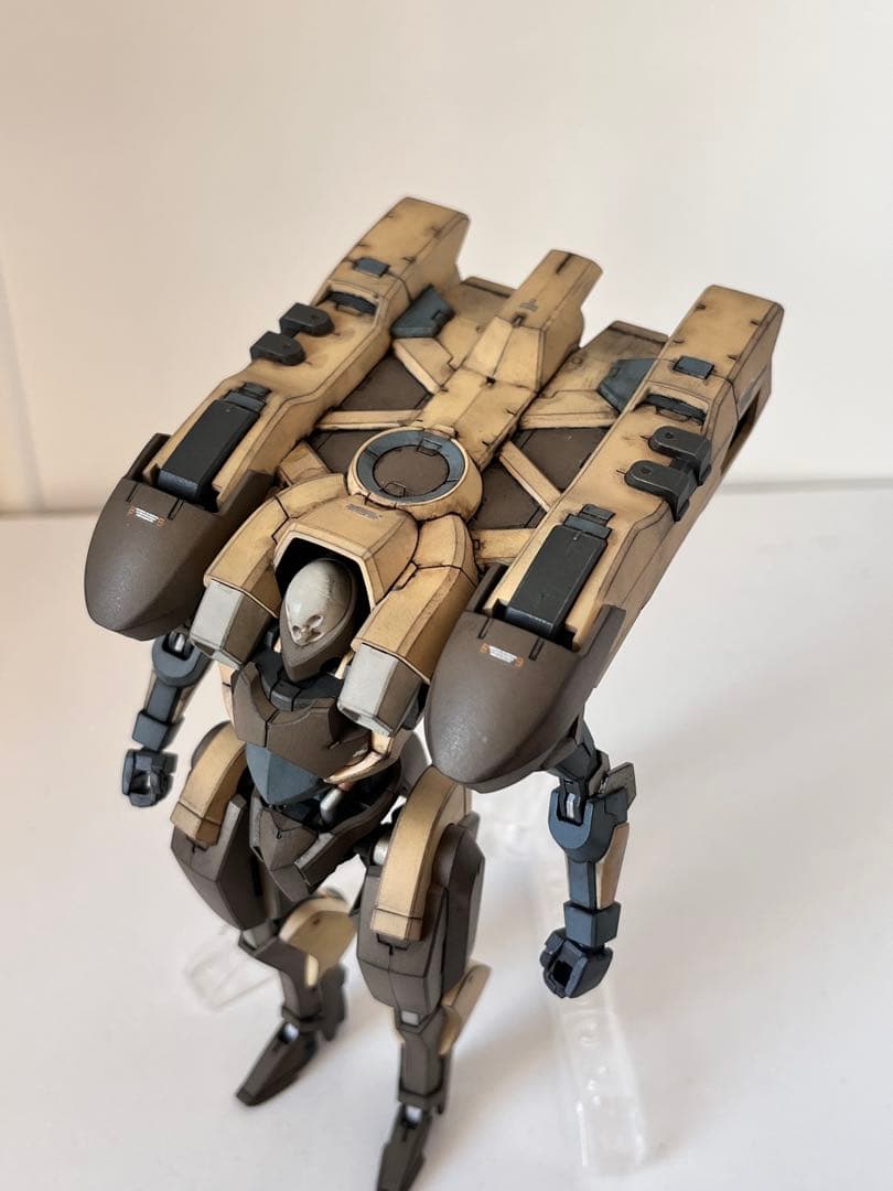 hg ガンプラ　鉄血のオルフェンズ 百里　全塗装　パステルシャドウ　完成品