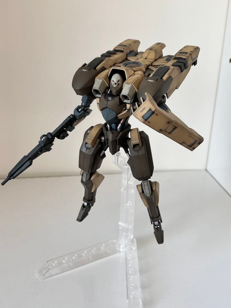 hg ガンプラ　鉄血のオルフェンズ 百里　全塗装　パステルシャドウ　完成品