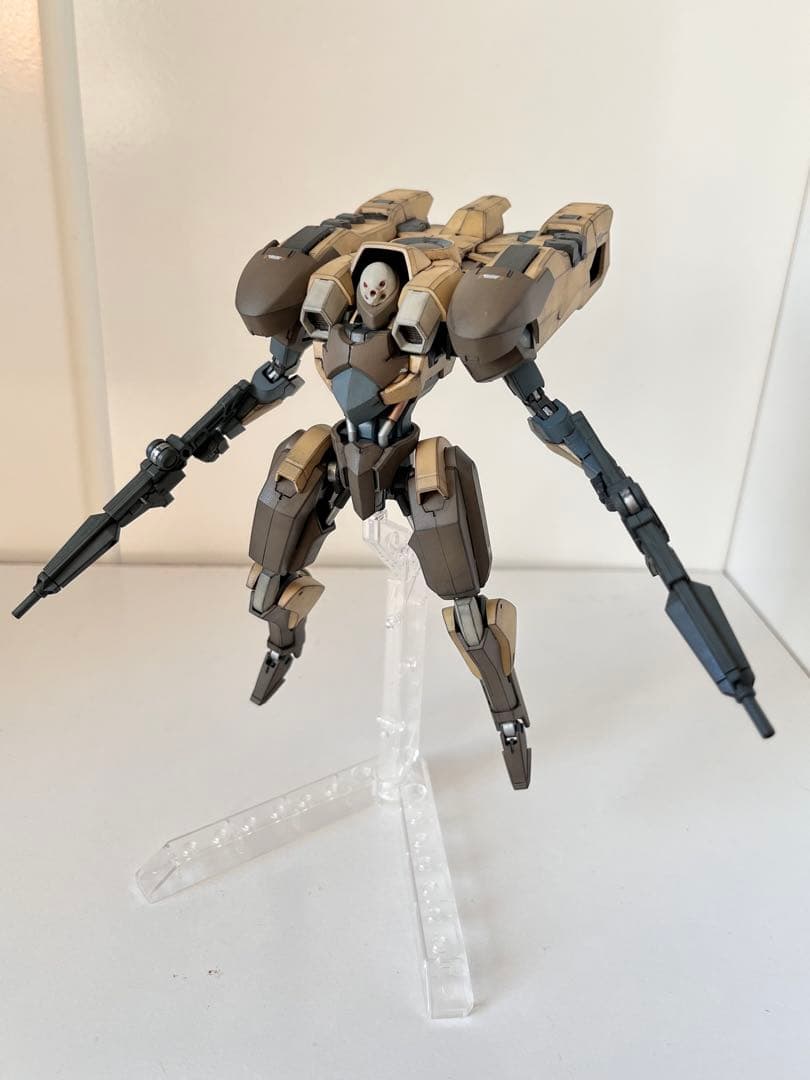 hg ガンプラ　鉄血のオルフェンズ 百里　全塗装　パステルシャドウ　完成品