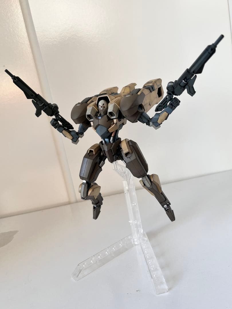 hg ガンプラ　鉄血のオルフェンズ 百里　全塗装　パステルシャドウ　完成品