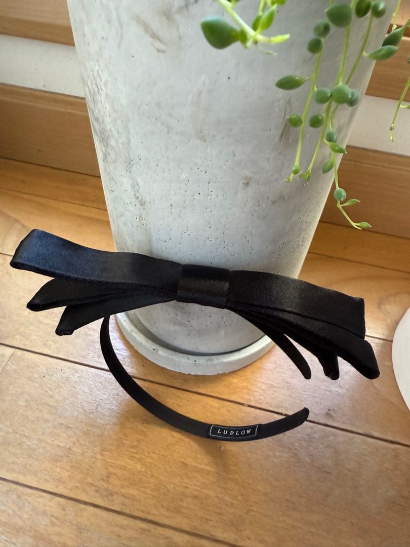 LUDLOW カチューシャ「BLACK」