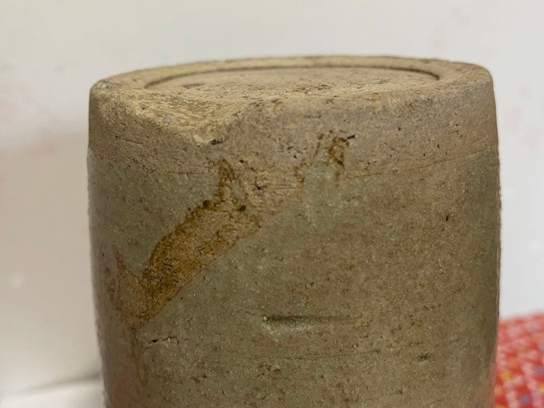 ♦古瀬戸 灰釉 徳利 酒器 江戸時代初期 一輪挿し 置物飾り 骨董品