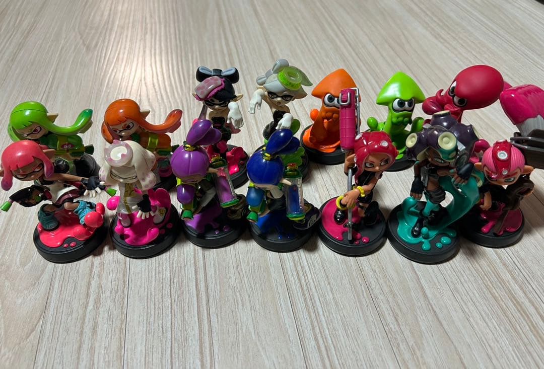 スプラトゥーン フィギュア amiibo14体セット