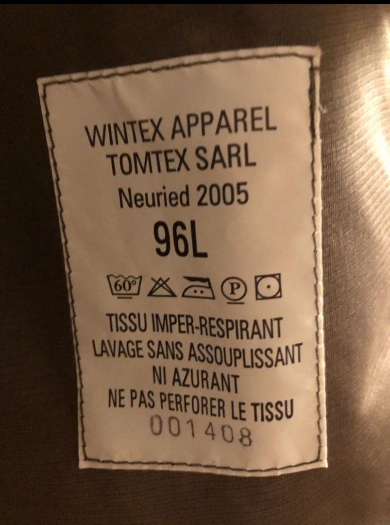 【未使用】フランス軍実物 ウッドランド カモ ゴアテックス パーカー